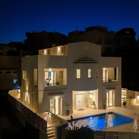 Old Town 7 Min - Free Airport Pickup - 6br ヴィラ Rhodes City